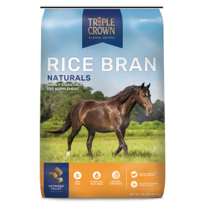 Triple Crown Naturals Rice Bran Horse Supplement 40-lb Bag