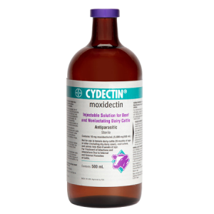 Bayer Cydectin Injectable Cattle Dewormer, 500 mL