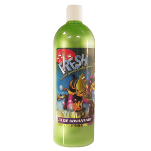 Aloe Fresh Lemon Grass Body Wash. 32-oz green bottle.