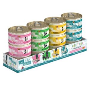 Kitchen Cuties variety pack cans.