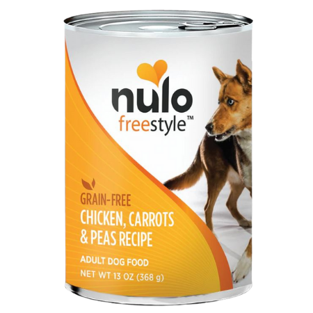 Nulo FreeStyle Grain-Free Chicken, Carrots & Pea Wet Dog Food 13-oz