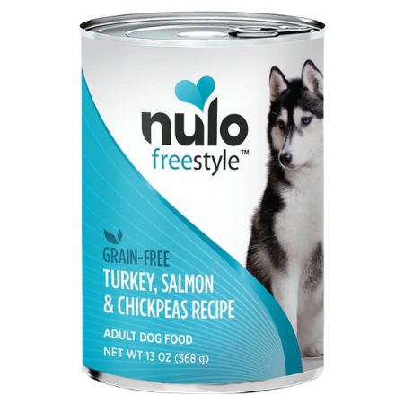 Nulo FreeStyle Grain-Free Salmon & Chickpeas Recipe Canned Dog Food 13-oz