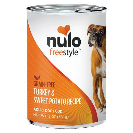 Nulo FreeStyle Grain-Free Turkey & Sweet Potato Recipe Canned Dog Food 13-oz