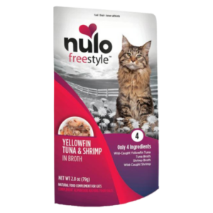 Nulo FreeStyle Yellowfin Tuna-Shrimp in Broth Wet Cat Food 2.8-oz
