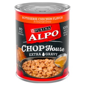 Purina Alpo Gravy Wet Dog Food Chop House Chicken Flavor Gravy