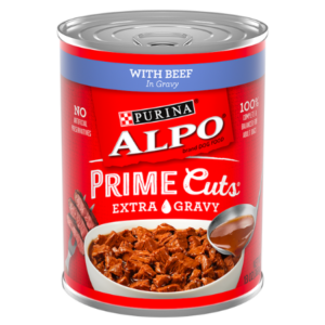 Purina Alpo Gravy Wet Dog Food Prime Cuts Beef