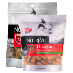 Nutri-Vet Hip & Joint Extra Strength Biscuits for Dogs :: Red Mango ...
