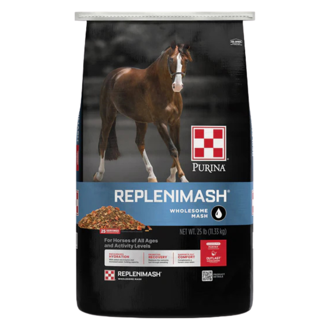 Purina Replenimash Horse Supplement 25-Lb