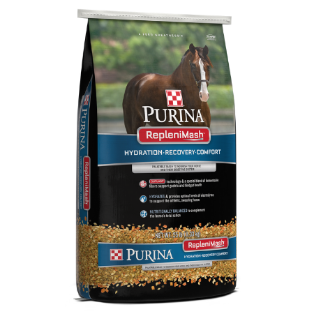 Purina Replenimash Horse Supplement 25-Lb