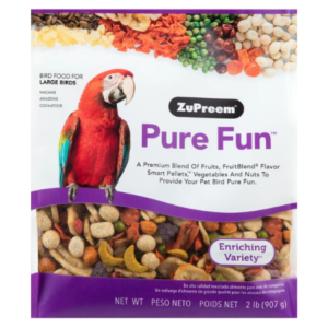 ZuPreem Pure Fun Bird Food for Large Birds, 2 lbs