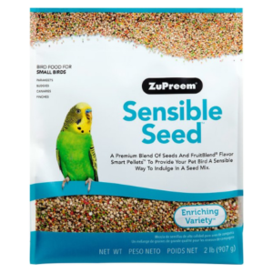 ZuPreem Sensible Seed Enriching Variety Small Bird Food, 2-lb