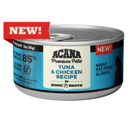 ACANA Premium Pâté, Tuna & Chicken Recipe 3-oz can