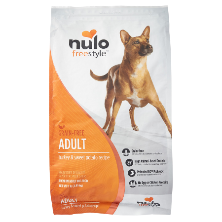 Nulo FreeStyle Grain-Free Turkey & Sweet Potato Dry Dog Food 11-lb
