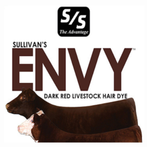 Sullivan's ENVY Dark Red Livestock Hair Dye Kit