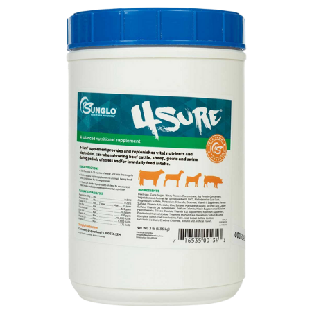 Sunglo 4Sure Supplement 3-lb