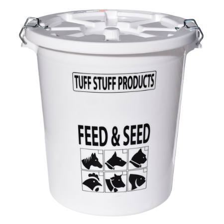Tuff Stuff Hd Feed-Seed Storage w-Lid 45 Gallon