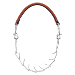 Weaver Leather and Chain Goat Collar - Pronged