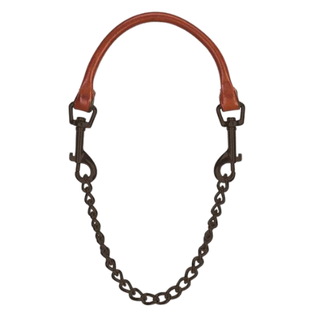 Weaver Leather and Chain Goat Collar - Regular