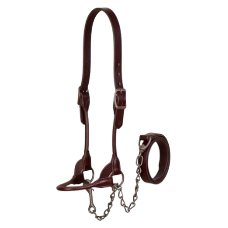 Weaver livestock brown Bombshell Show Halter Small