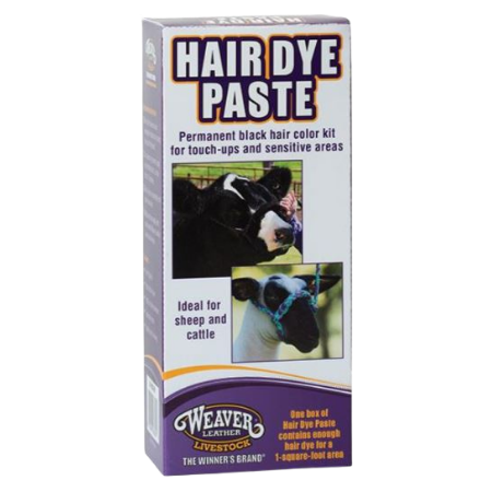 Weaver Livestock Hair Dye Paste Black