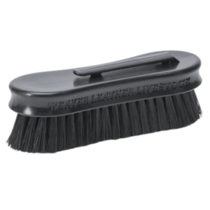 Weaver Livestock Pig Face Brush - Black