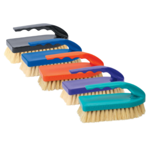 Weaver Livestock Tampico Pig Brush with Handle Feature Combo