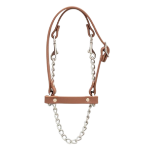 Weaver Leather Total Control Goat Halter, Brown