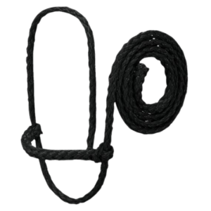 Weaver Livestock Poly Rope Sheep Halter Black