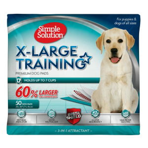 Simple Solution Training Pads for Dogs, Extra Large, 50 Count