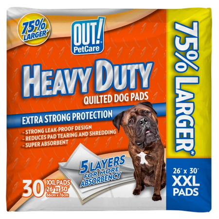 OUT! Heavy Duty XXL Dog Pads