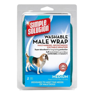 Simple Solution Washable Male Dog Wrap - Medium