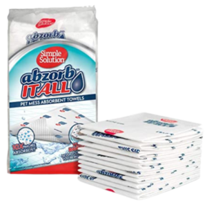 Simple Solution Abzorbitall Pet Mess Absorbent Towels