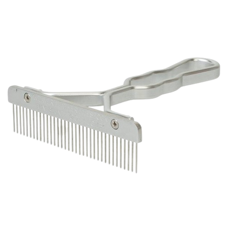 Weaver Livestock Show Comb with Aluminum Handle and Replaceable