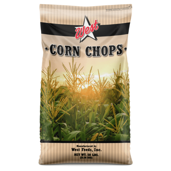 West Feeds Corn Chops