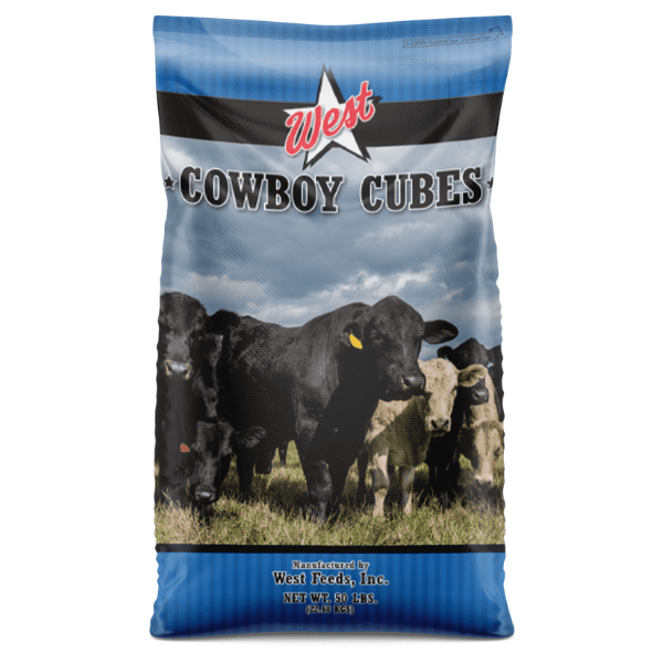 West Feeds Cowboy 20% Cube 7/8″