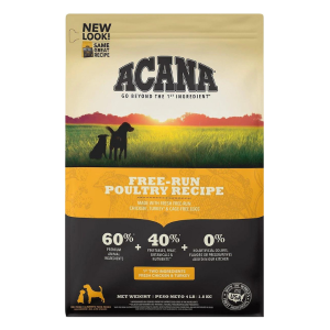 ACANA Free-Run Poultry Recipe Grain-Free Dry Dog Food 4-lb