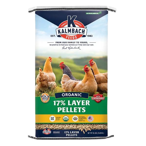 Kalmbach 17% Organic Layer Pellet 35-lb