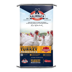 Kalmbach 20% Finish Right® Turkey (Medicated) 50-lb