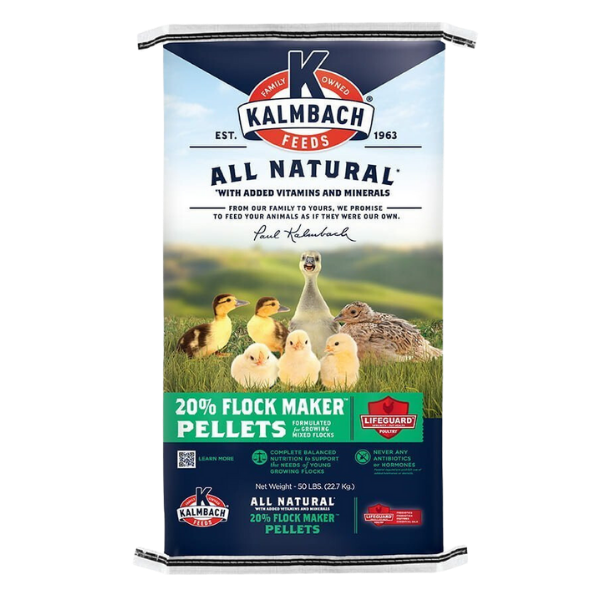 Kalmbach 20% Flock Maker® Pellet 50-lb