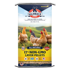 Kalmbach All Natural 17% Layer Pellets Non-GMO 50-lb bag