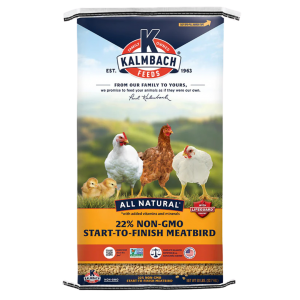 Kalmbach All Natural 22% Start-To-Finish Meatbird Non-GMO 50-lb bag