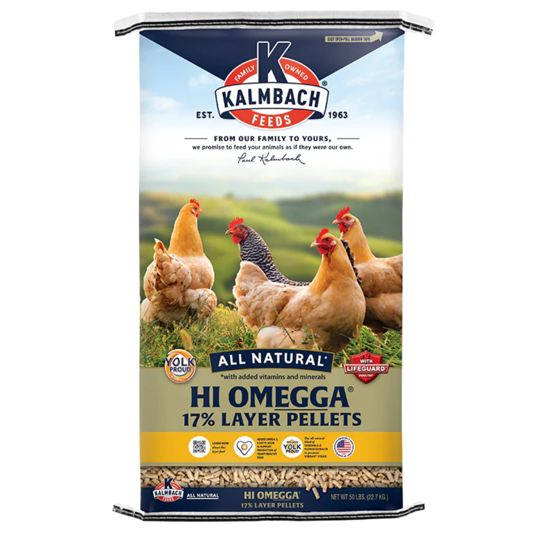 Kalmbach All Natural Hi Omegga® Layer Pellet 50-lb bag