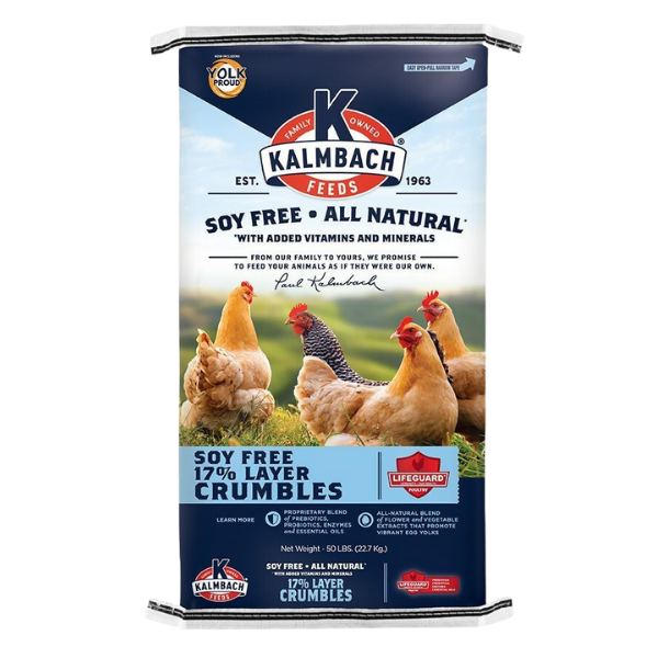 Kalmbach 17% Soy-Free All Natural Layer Crumble