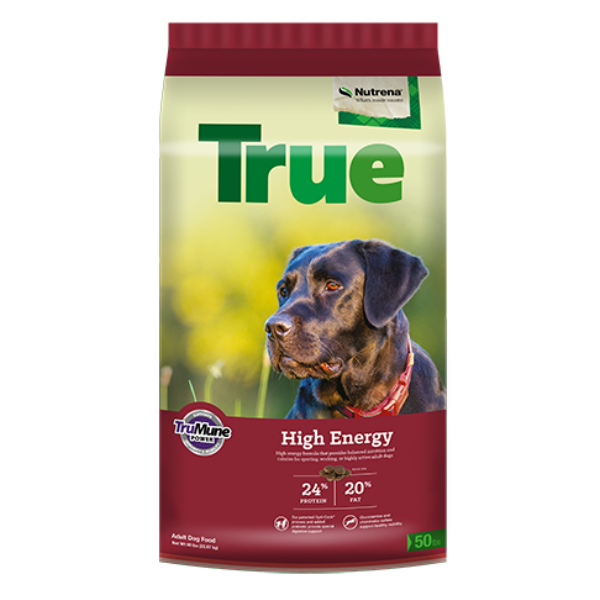 Nutrena True High Energy 24/20 Dry Dog Food 50-lb