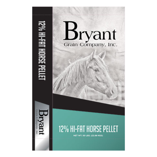 Bryant 12% Hi Fat Pellet 50-lb bag