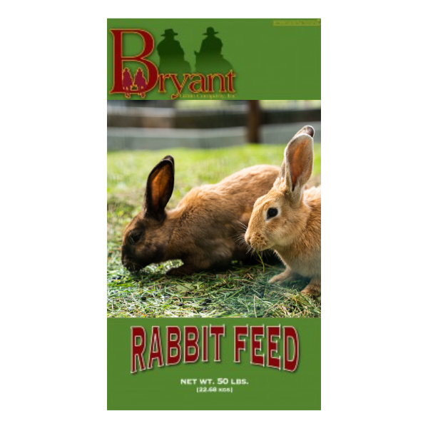 Bryant 16% Rabbit Pellets 50-lb bag