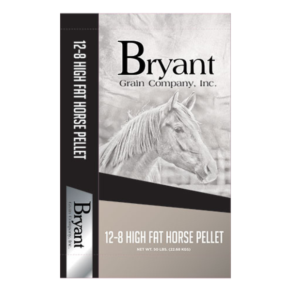 Bryant 12-8 Hi Fat Horse Pellet 50-lb bag