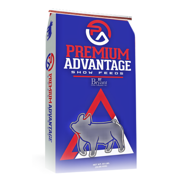 Bryant Premium Advantage 7&7 Ground Show Pig Feed 50-lb bag