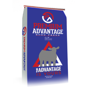 Premium Advantage 13% Show Calf Developer – Medicated 50-lb bag