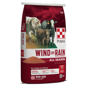 Purina Wind & Rain Texas All Season 12 Complete Cattle Mineral. 50-lb
